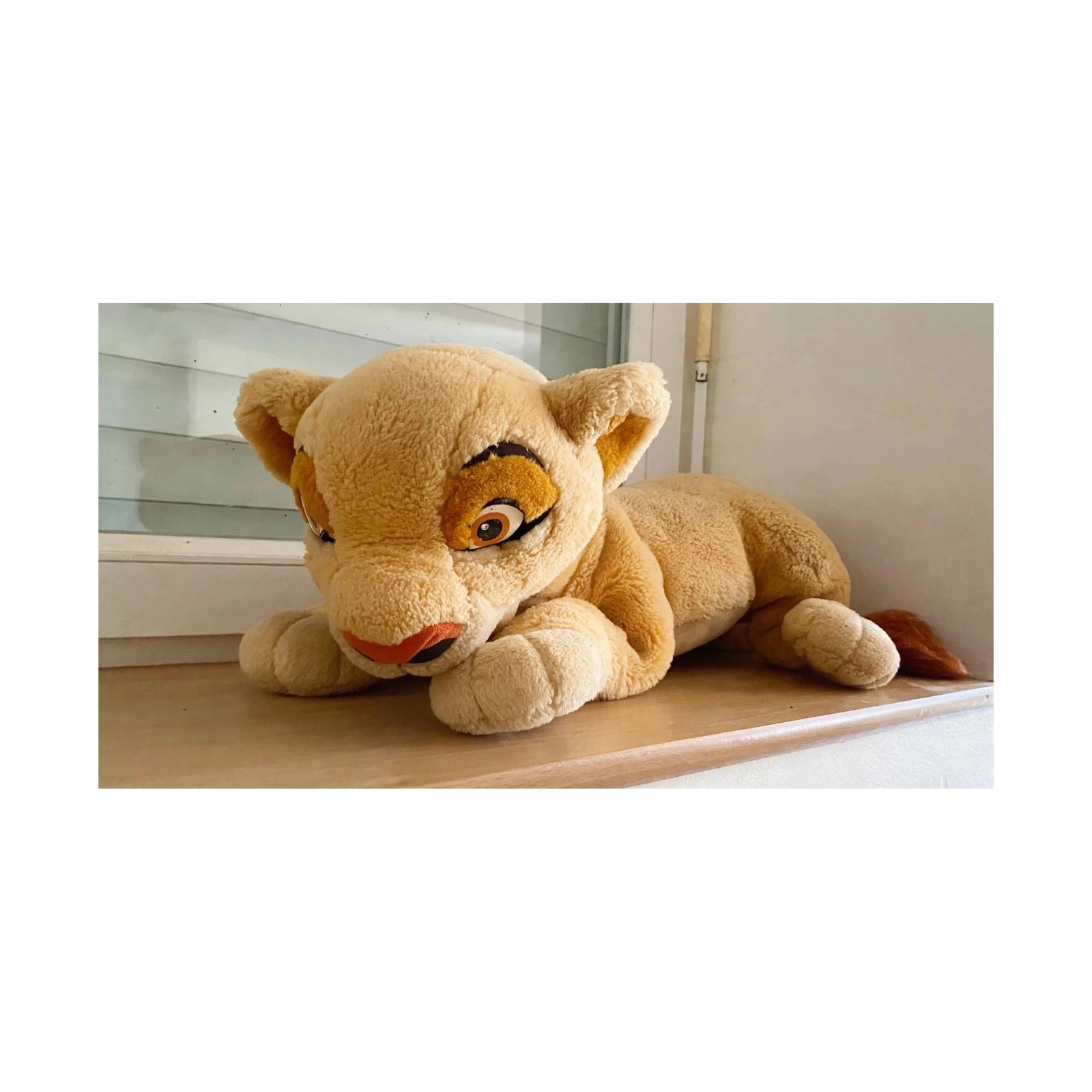 Peluche Nala kiara Le Roi Lion Disney range pyjama Vintage